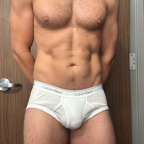 2pr Calvin Klein tighty whitie briefs | small | white - Picture 3 of 4